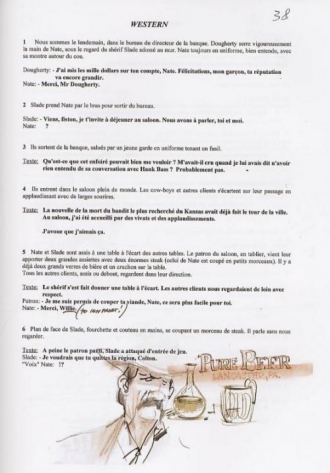 extrait bande-dessinee Western