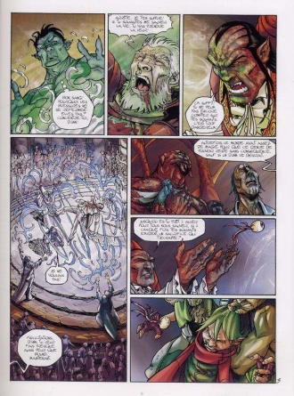 extrait bande-dessinee Chapeau melon et canne à fée