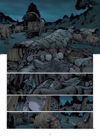 extrait bande-dessinee Le convoi 1/2