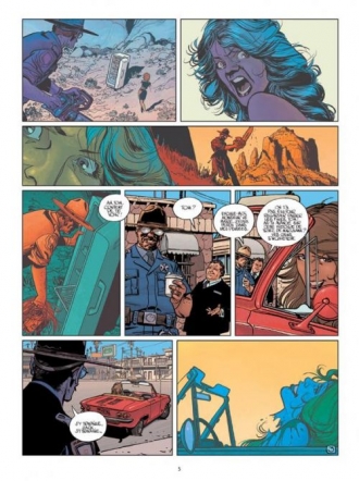 extrait bande-dessinee Le shérif
