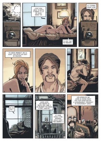 extrait bande-dessinee L'ombre du photographe