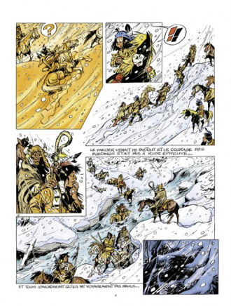extrait bande-dessinee L'esprit des chevaux