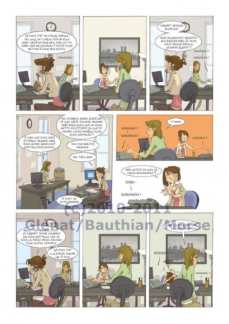 extrait bande-dessinee Amour, travail... argent