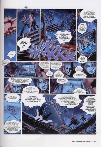 extrait bande-dessinee Exfiltration Geisha