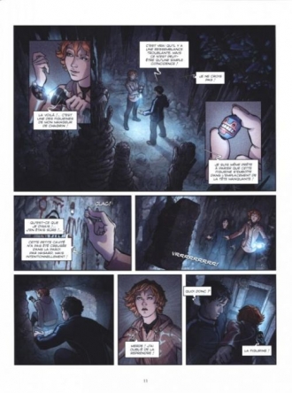 extrait bande-dessinee L'alchimiste