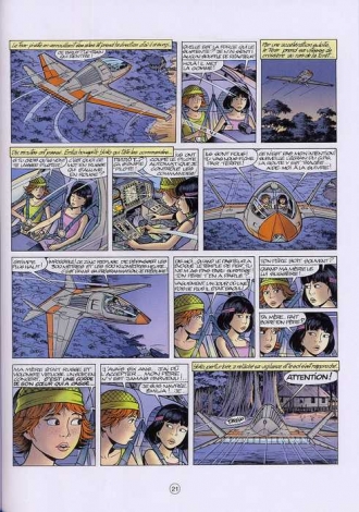 extrait bande-dessinee Le septième code