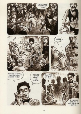extrait bande-dessinee Young, de Tunis à Auschwitz