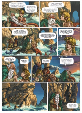 extrait bande-dessinee L'Île aux tombeaux