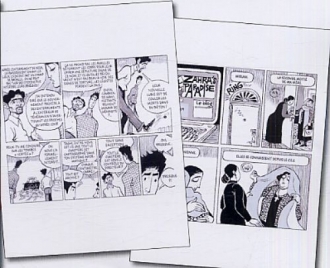 extrait bande-dessinee Zahra's paradise