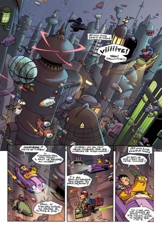 extrait bande-dessinee Contamination planétaire