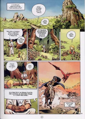 extrait bande-dessinee Guerrière impitoyable