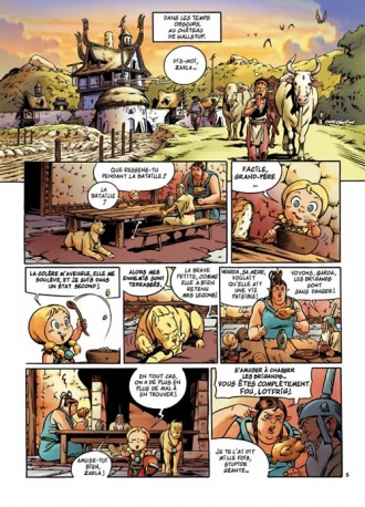 extrait bande-dessinee Le dragon blanc