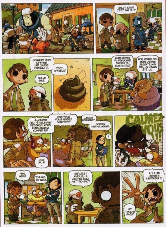 extrait bande-dessinee Mystères et crottes de nez