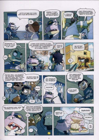 extrait bande-dessinee Samouraï et fines herbes