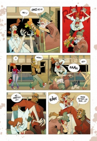 extrait bande-dessinee La Mort et le Mourant