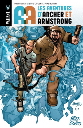 couverture comics A+A : Les Aventures d'Archer et Armstrong