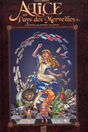 couverture comics Alice au pays des merveilles T2
