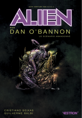couverture comics Alien par Dan O'Bannon, le scénario abandonné