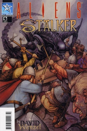 couverture comics Aliens : Stalker + Wraith