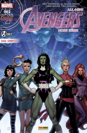couverture comic A-Force - Entrée en matière (kiosque)