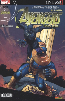 couverture comic Civil War II (kiosque)