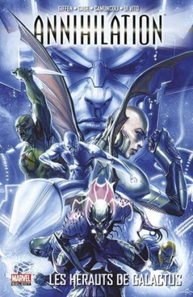 couverture comic Les hérauts de Galactus (intégrale)