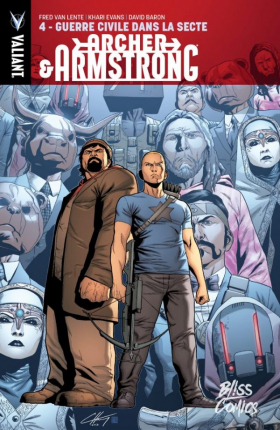 couverture comics Guerre civile dans la secte