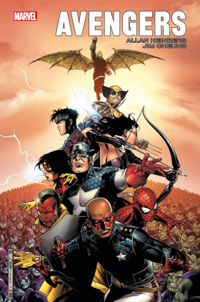 couverture comic Avengers par Allan Heinberg et Jim Cheung