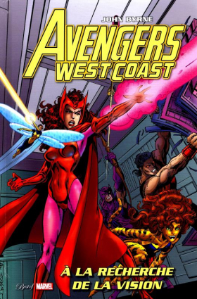 couverture comic A la recherche de la Vision - Vengeurs de la côte Ouest (intégrale)