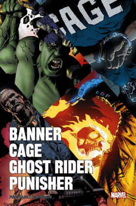 couverture comics Banner Cage Ghost Rider Punisher