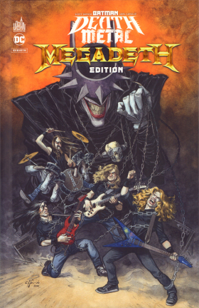 couverture comics Megadeth Edition -  Edition limitée