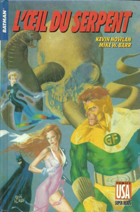 couverture comic Batman - L&#039;œil du serpent