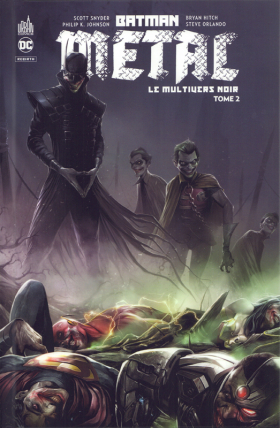 couverture comics Batman métal : le multivers noir T2