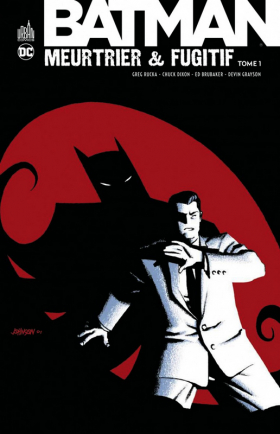 couverture comics Batman meurtrier et fugitif