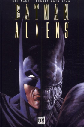 couverture comic Batman vs Aliens T1