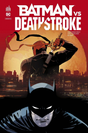 couverture comics Batman VS Deathstroke
