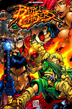couverture comic Battle Chasers T1