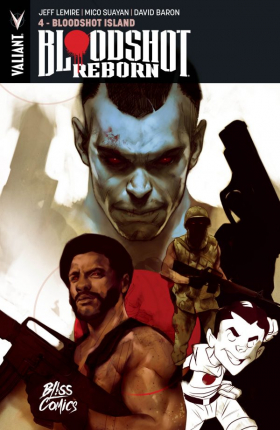couverture comics Bloodshot Island