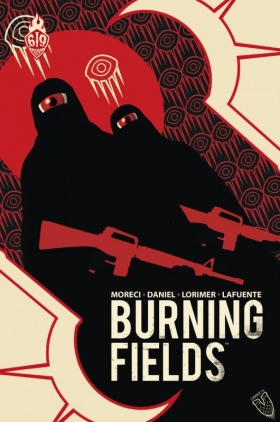 couverture comics Burning Fields