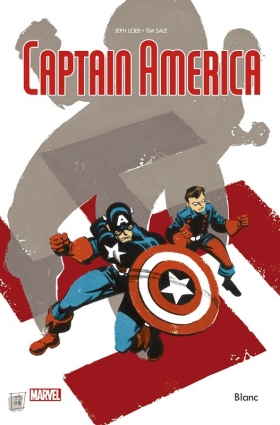couverture comics Captain America - Blanc