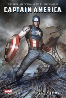 couverture comic Captain America - La légende vivante