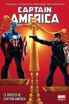 couverture comics Le procès de Captain America