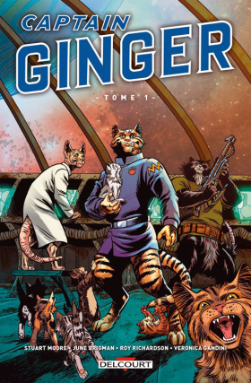 couverture comics Captain Ginger