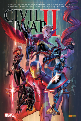 couverture comic Civil War II