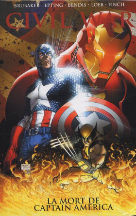 couverture comic La mort de Captain America (intégrale)
