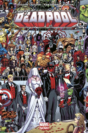 couverture comics Le mariage de Deadpool