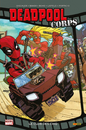 couverture comics Le club des cinq - Prelude to Deadpool Corps
