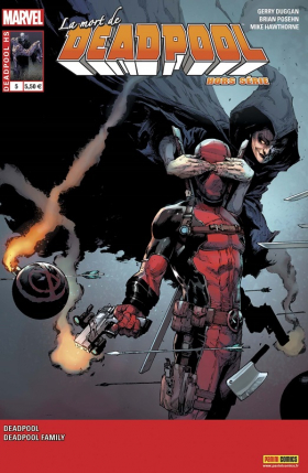 couverture comics La mort de Deadpool (kiosque)