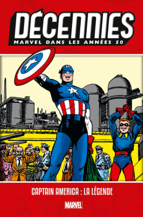 couverture comics Captain America : la légende