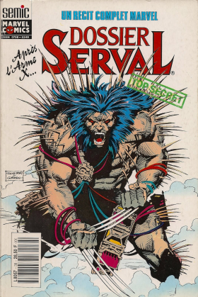couverture comics Dossier Serval
